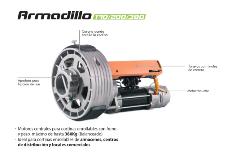 Motor Armadillo 200kg - Imagen 2